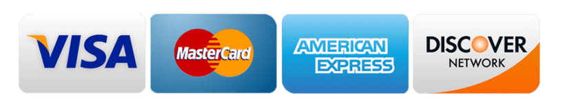 credit cards accepted