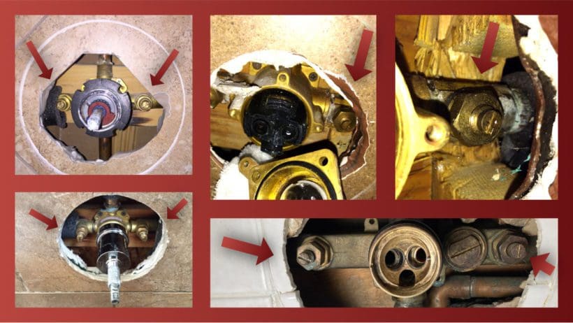 Pictured of Shower Valve Integrated Stops