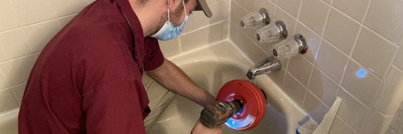 tub drain cleaning