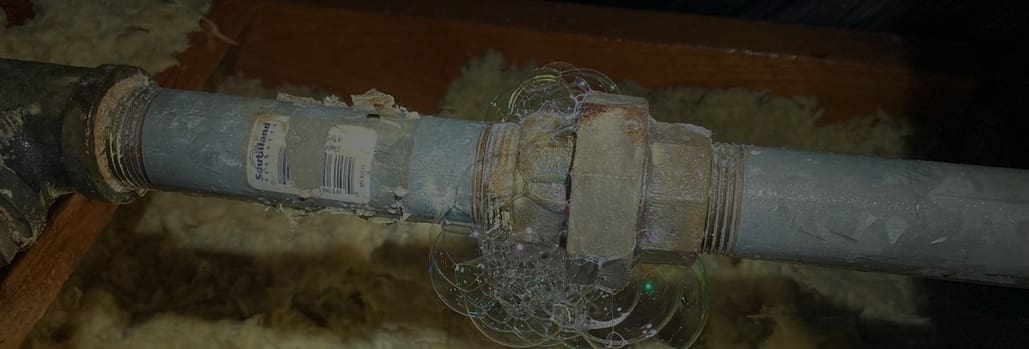 gasline leak