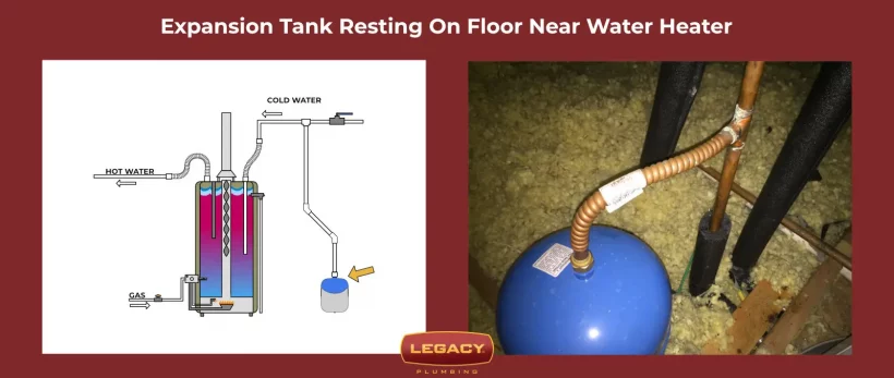 expansion tank near water heater