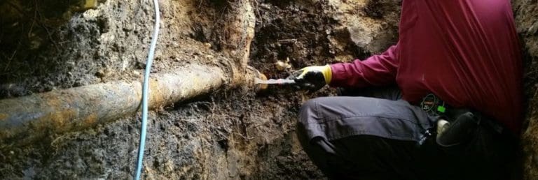 slab leak